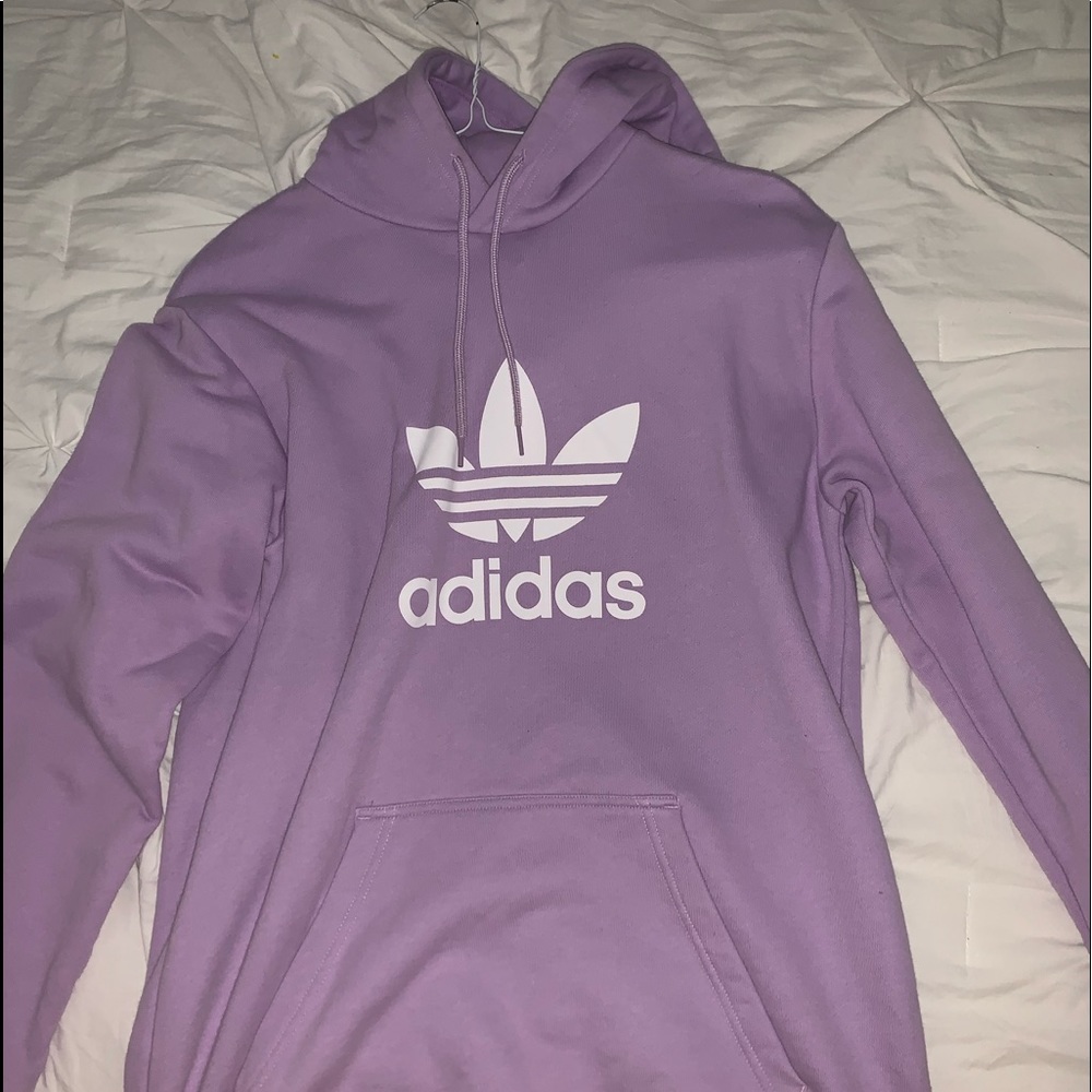 adidas purple sweatshirt